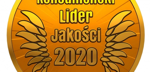 SPOTREBITEĽ KVALITNÝ LEADER 2020 ZLATÝ znak pre značku JONIEC®